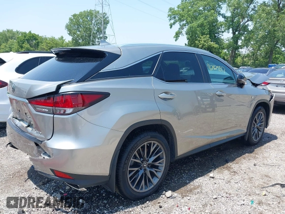 2021 Lexus RX 350 F Sport with VIN 2T2YZMDA5MC282968, listed as a IAAI auction lot 42429817 with 92,202 mi miles and . Bid and sale history available at DreamBid. Image 4.