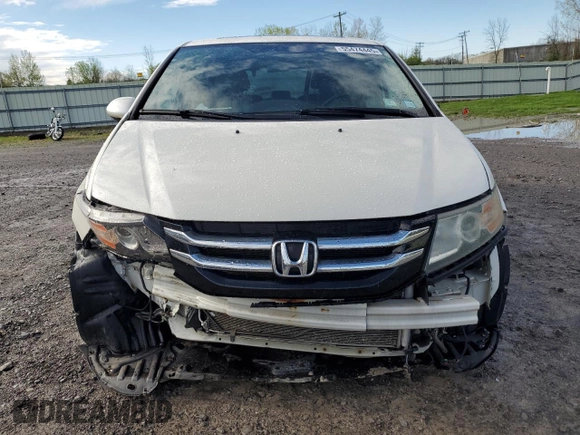 2016 Honda Odyssey Touring Elite with VIN 5FNRL5H90GB007492, listed as a Copart auction lot 55474445 with Not Provided miles and Salvage Title. Bid and sale history available at DreamBid. Image 5.