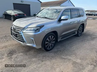 2018 Lexus LX with VIN JTJHY7AX5J4265391, listed as a Copart auction lot 49247385 with 261,757 mi miles and Clean Title. Bid and sale history available at carsss.com. Image 1.