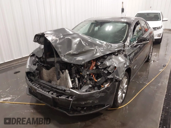 2018 Ford Fusion Energi SE with VIN 3FA6P0PU3JR203714, listed as a IAAI auction lot 41698507 with 168,609 mi miles. Bid and sale history available at carsss.com. Image 6.