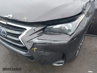 2015 Lexus NX 300h with VIN JTJYWRBZXF2008134, listed as a IAAI auction lot 41407931 with 104,095 mi miles. Bid and sale history available at carsss.com. Image 6.