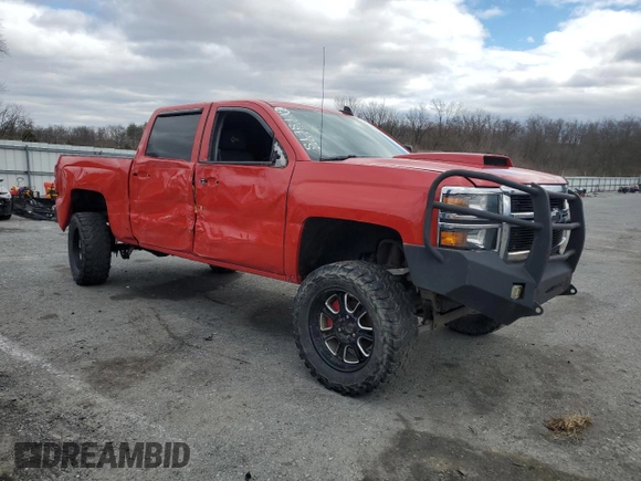 2015 Chevrolet Silverado 1500 LT with VIN 3GCUKREC7FG278885, listed as a Copart auction lot 48157635 with 98,844 mi miles and Salvage Title. Bid and sale history available at carsss.com. Image 4.