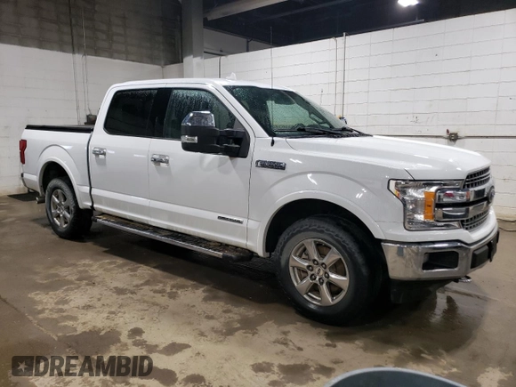 2018 Ford F-150 XL z VIN 1FTFW1E19JFD86240, wystawiony jako Copart lot #54861755 z przebiegiem 151 131 mil mil oraz Czysty tytuł • Clean title. Historia ofert i sprzedaży dostępna na DreamBid. Obrazek 4.