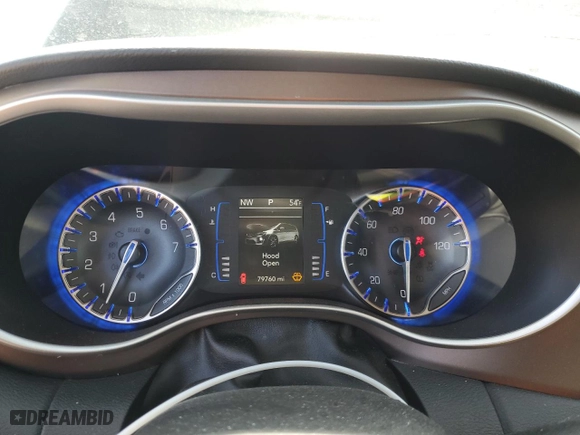 2018 Chrysler Pacifica Touring L with VIN 2C4RC1BG6JR278052, listed as a Copart auction lot 51546545 with 79,760 mi miles and Salvage Title. Bid and sale history available at carsss.com. Image 9.