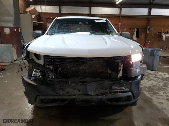 2019 Chevrolet Silverado 1500 Work Truck with VIN 1GCRYAEFXKZ329225, listed as a Copart auction lot 85710094 with 124,441 mi miles and Salvage Title. Bid and sale history available at carsss.com. Image 5.
