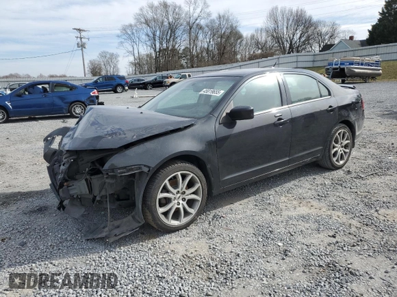 2012 Ford Fusion SEL with VIN 3FAHP0JGXCR222534, listed as a Copart auction lot 45819655 with 188,970 mi miles and Salvage Title. Bid and sale history available at DreamBid. Image 1.
