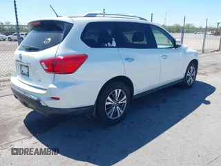 2018 Nissan Pathfinder SL with VIN 5N1DR2MN5JC610240, listed as a IAAI auction lot 41841057 with 100,217 mi miles and . Bid and sale history available at DreamBid. Image 4.