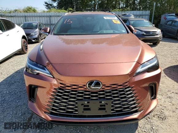 2023 Lexus RX with VIN 2T2BBMCA7PC018165, listed as a Copart auction lot 66199994 with Not Provided miles and Salvage Title. Bid and sale history available at carsss.com. Image 5.
