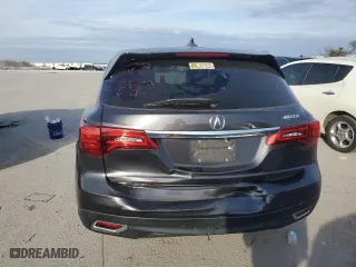 2015 Acura MDX with VIN 5FRYD3H2XFB013782, listed as a Copart auction lot 86213544 with 164,792 mi miles and Salvage Title. Bid and sale history available at carsss.com. Image 6.