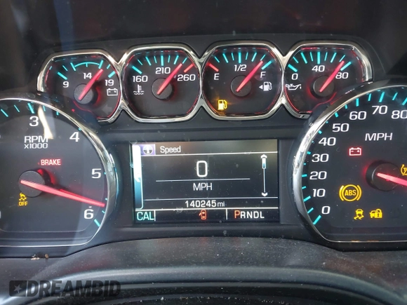 2018 Chevrolet Silverado 1500 LTZ with VIN 3GCUKSEC9JG469059, listed as a IAAI auction lot 41903377 with 140,245 mi miles. Bid and sale history available at carsss.com. Image 7.