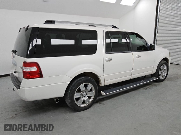 2010 Ford Expedition EL Limited with VIN 1FMJK2A59AEB45929, listed as a Copart auction lot 50025225 with 280,534 mi miles and Clean Title. Bid and sale history available at carsss.com. Image 3.