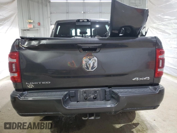 2024 Ram 2500 Limited with VIN 3C6UR5SL5RG345147, listed as a Copart auction lot 57266705 with 4,602 mi miles and Salvage title. Bid and sale history available at DreamBid. Image 6.