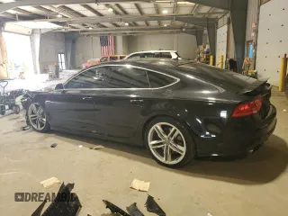 2014 Audi S7 Prestige with VIN WAUW2AFC1EN078774, listed as a Copart auction lot 77233704 with 95,733 mi miles and Salvage Title. Bid and sale history available at carsss.com. Image 2.