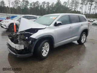 2016 Toyota Highlander LE with VIN 5TDZARFH9GS018283, listed as a Copart auction lot 47402305 with 177,231 mi miles and Salvage Title. Bid and sale history available at carsss.com. Image 1.