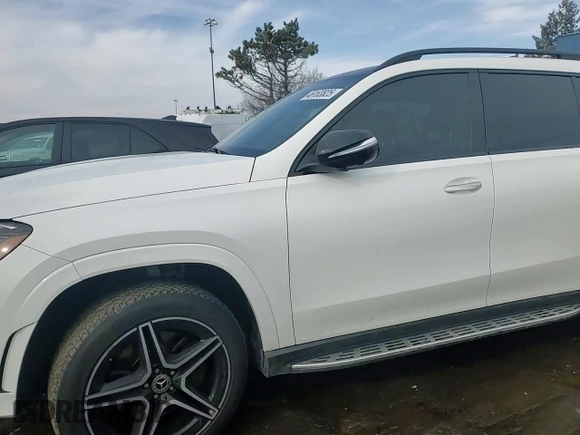 2022 Mercedes-Benz GLS 450 with VIN 4JGFF5KE0NA763244, listed as a Copart auction lot 46163825 with Not provided miles and Non repairable. Bid and sale history available at DreamBid. Image 12.