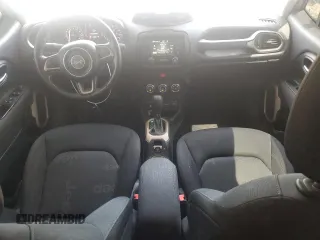 2017 Jeep Renegade Altitude with VIN ZACCJBBB5HPF33696, listed as a Copart auction lot 58428425 with 109,230 mi miles and Salvage title. Bid and sale history available at DreamBid. Image 8.