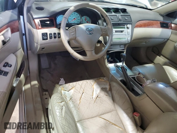2006 Toyota Solara SE with VIN 4T1FA38P26U098097, listed as a Copart auction lot 62849745 with 259,641 mi miles and Salvage title. Bid and sale history available at DreamBid. Image 8.