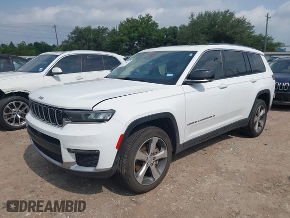 2021 Jeep Grand Cherokee Limited z VIN 1C4RJKBG7M8101781, wystawiony jako IAAI lot #42254809 z przebiegiem 58 753 mil mil oraz . Historia ofert i sprzedaży dostępna na DreamBid. Obrazek 17.