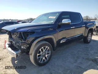 2024 Toyota Tundra 1794 Edition with VIN 5TFMA5DB6RX160766, listed as a Copart auction lot 46229565 with 46,066 mi miles and Clean title. Bid and sale history available at DreamBid. Image 1.