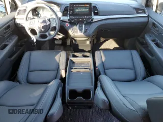 2024 Honda Odyssey EX-L with VIN 5FNRL6H69RB070816, listed as a Copart auction lot 45278975 with 4,491 mi miles and Salvage Title. Bid and sale history available at DreamBid. Image 8.