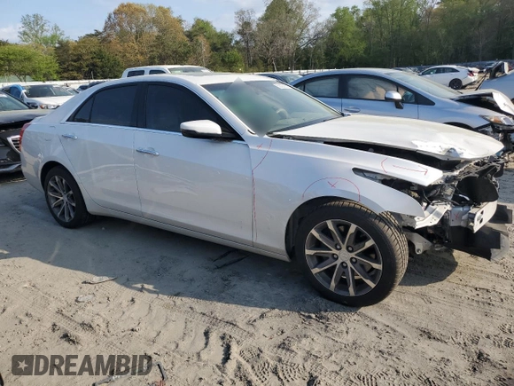 2016 Cadillac CTS Luxury Collection AWD with VIN 1G6AX5SX6G0126903, listed as a Copart auction lot 53320955 with 67,715 mi miles and Salvage Title. Bid and sale history available at DreamBid. Image 4.
