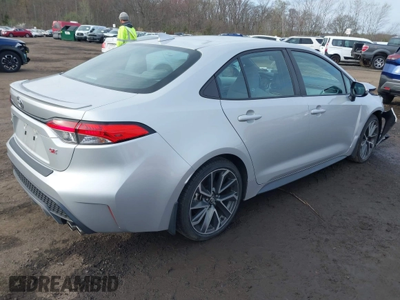 2022 Toyota Corolla SE with VIN 5YFS4MCE2NP108810, listed as a IAAI auction lot 41996376 with 45,701 mi miles and . Bid and sale history available at DreamBid. Image 4.