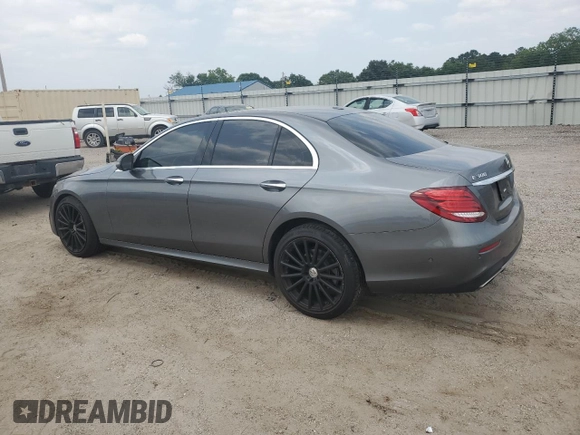 2017 Mercedes-Benz E 300 Luxury with VIN WDDZF4JB0HA281791, listed as a Copart auction lot 59302605 with 85,072 mi miles and Salvage title. Bid and sale history available at DreamBid. Image 2.