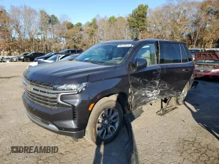 2022 Chevrolet Tahoe LT with VIN 1GNSKNKD2NR309561, listed as a Copart auction lot 86279514 with 30,381 mi miles and Salvage title. Bid and sale history available at DreamBid. Image 1.