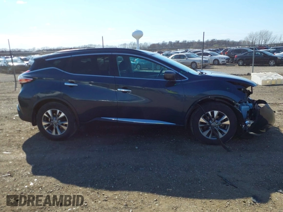 2016 Nissan Murano SL z VIN 5N1AZ2MH6GN143047, wystawiony jako IAAI lot #41920270 z przebiegiem 158 518 mil mil oraz . Historia ofert i sprzedaży dostępna na DreamBid. Obrazek 13.