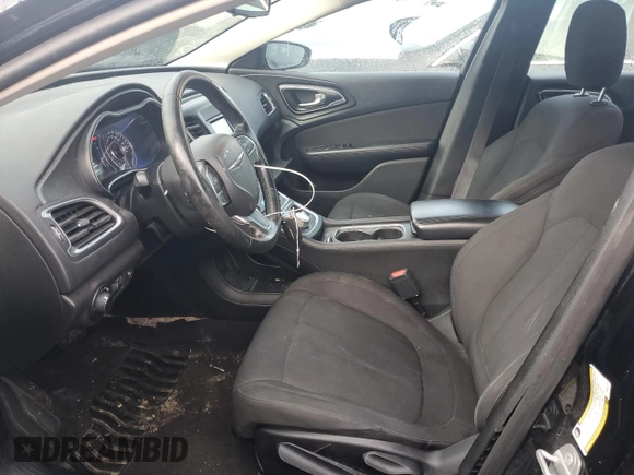 2017 Chrysler 200 Touring with VIN 1C3CCCFB7HN504725, listed as a Copart auction lot 41757845 with 96,424 mi miles and Salvage Title. Bid and sale history available at carsss.com. Image 7.