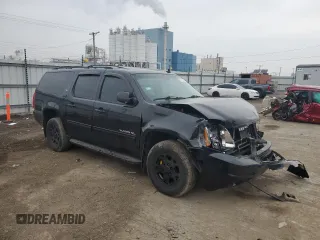 2012 GMC Yukon XL SLT with VIN 1GKS2KE78CR320272, listed as a Copart auction lot 81110124 with 214,889 mi miles and Salvage Title. Bid and sale history available at carsss.com. Image 4.