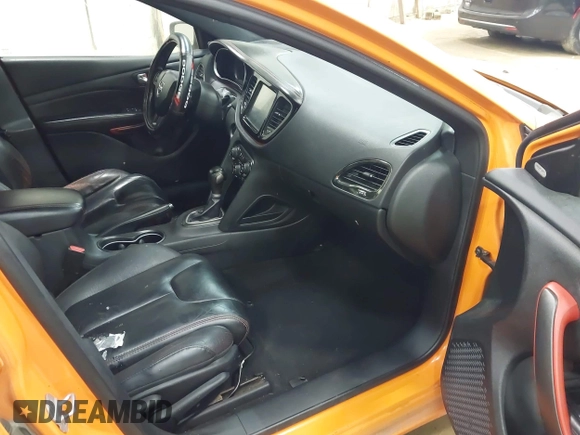 2013 Dodge Dart GT with VIN 1C3CDFCB2DD325060, listed as a IAAI auction lot 42447649 with Not provided miles and . Bid and sale history available at DreamBid. Image 5.