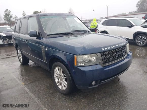 2011 Land Rover Range Rover HSE with VIN SALME1D42BA335109, listed as a IAAI auction lot 41494989 with 102,676 mi miles. Bid and sale history available at carsss.com. Image 1.