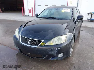 2008 Lexus IS 250 with VIN JTHBK262785086136, listed as a IAAI auction lot 41502034 with 202,832 mi miles. Bid and sale history available at carsss.com. Image 6.