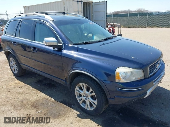 2014 Volvo XC90 with VIN YV4952CZ7E1688463, listed as a IAAI auction lot 41981396 with 219,905 mi miles. Bid and sale history available at carsss.com. Image 1.