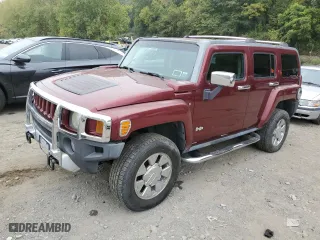 2008 Hummer H3 SUV with VIN 5GTEN13E788170267, listed as a Copart auction lot 71832804 with 204,965 mi miles and Clean Title. Bid and sale history available at carsss.com. Image 1.