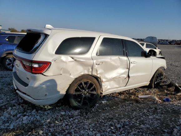 2017 Dodge Durango R/T with VIN 1C4SDHCT2HC675358, listed as a Copart auction lot 77986974 with 0 mi miles and Salvage Title. Bid and sale history available at carsss.com. Image 3.