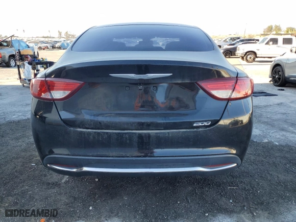 2015 Chrysler 200 Limited with VIN 1C3CCCAB8FN704646, listed as a Copart auction lot 87759105 with 175,208 mi miles and Salvage Title. Bid and sale history available at carsss.com. Image 6.