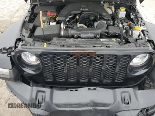 2021 Jeep Gladiator Willys z VIN 1C6HJTAG4ML600996, wystawiony jako Copart lot #59465435 z przebiegiem 62 574 mil mil oraz Szkoda całkowita • Salvage title. Historia ofert i sprzedaży dostępna na DreamBid. Obrazek 12.