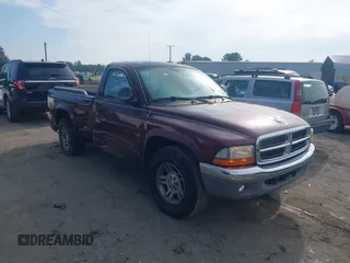 2002 Dodge Dakota with VIN 1B7FL46X82S624858, listed as a IAAI auction lot 42688838 with 142,883 mi miles and . Bid and sale history available at DreamBid. Image 1.
