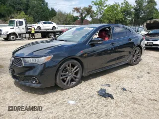 2020 Acura TLX w/A-Spec Pkg with VIN 19UUB1F63LA000569, listed as a Copart auction lot 63997905 with 127,958 mi miles and Salvage title. Bid and sale history available at DreamBid. Image 1.