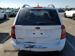 2009 Kia Rondo LX with VIN KNAFG529X97273401, listed as a Copart auction lot 75829094 with 171,062 mi miles and Salvage Title. Bid and sale history available at carsss.com. Image 6.