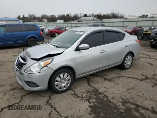2018 Nissan Versa Sedan SV with VIN 3N1CN7AP0JK437710, listed as a Copart auction lot 44956175 with 67,992 mi miles and Salvage Title. Bid and sale history available at carsss.com. Image 1.