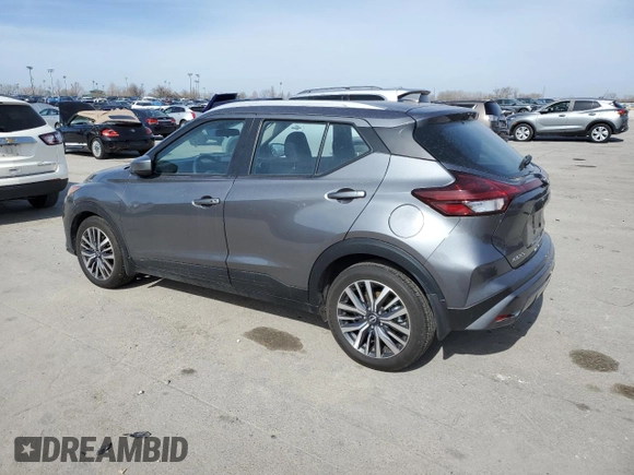 2024 Nissan Kicks SV with VIN 3N1CP5CVXRL483738, listed as a Copart auction lot 49792465 with 20,342 mi miles and Salvage Title. Bid and sale history available at carsss.com. Image 2.