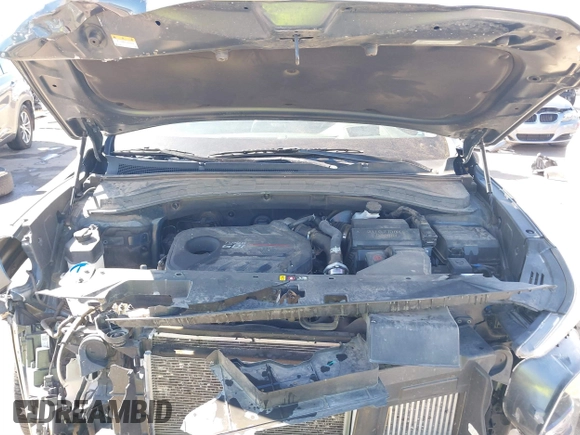 2019 Hyundai Santa Fe Ultimate with VIN 5NMS53AA0KH070801, listed as a IAAI auction lot 41858501 with 78,995 mi miles. Bid and sale history available at carsss.com. Image 10.