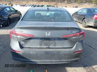 2024 Honda Civic Sedan Sport with VIN 2HGFE2F58RH544301, listed as a IAAI auction lot 41346275 with 25,223 mi miles. Bid and sale history available at carsss.com. Image 16.