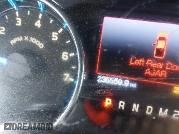 2012 Ford F-150 XL with VIN 1FTFW1CT4CFC55613, listed as a IAAI auction lot 41715383 with 236,559 mi miles. Bid and sale history available at carsss.com. Image 15.