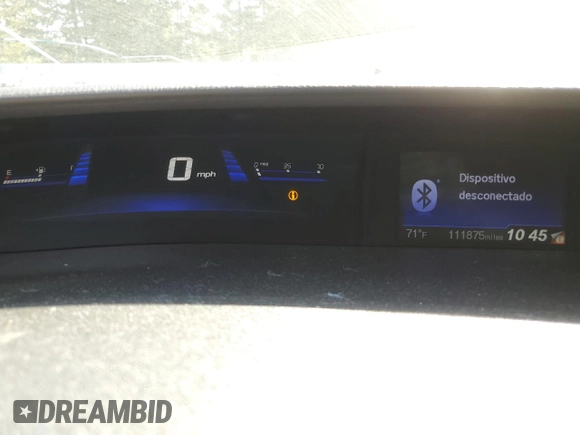 2014 Honda Civic EX-L with VIN 19XFB2F95EE054849, listed as a Copart auction lot 54334865 with 111,875 mi miles and Salvage Title. Bid and sale history available at DreamBid. Image 9.
