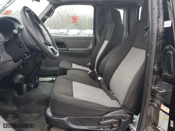 2007 Ford Ranger STX with VIN 1FTYR44U97PA25851, listed as a Copart auction lot 86452244 with 163,399 mi miles and Clean Title. Bid and sale history available at carsss.com. Image 7.