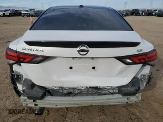 2023 Nissan Sentra SR with VIN 3N1AB8DV3PY303389, listed as a Copart auction lot 42978155 with 39,339 mi miles and Salvage Title. Bid and sale history available at carsss.com. Image 6.